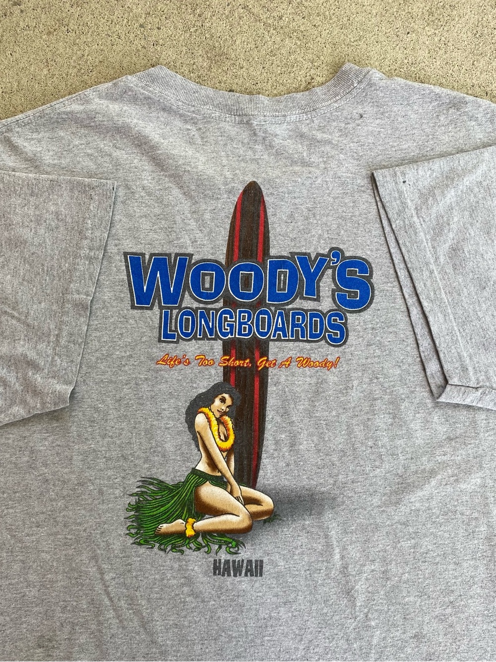 00s Woody’s Longboard Surfwear Tee Shirt